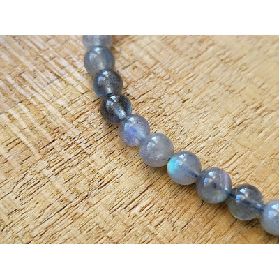 Bracelet Labradorite 6 mm