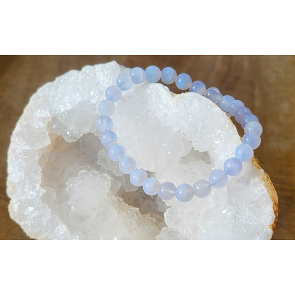 Bracelet Calcédoine