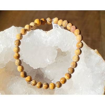 Bracelet Jaspe paysage mat