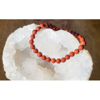 Bracelet Jaspe Rouge