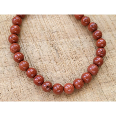 Bracelet Jaspe Rouge