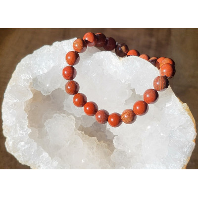 Bracelet Jaspe Rouge