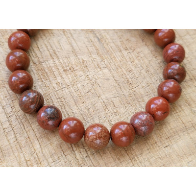 Bracelet Jaspe Rouge