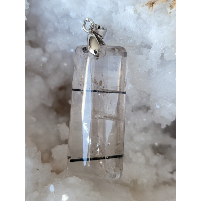 Pendentif Quartz Tourmaline