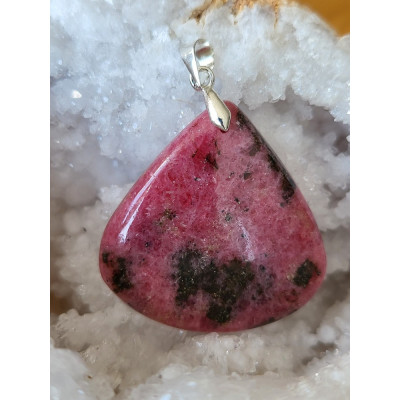 Pendentif Rhodonite