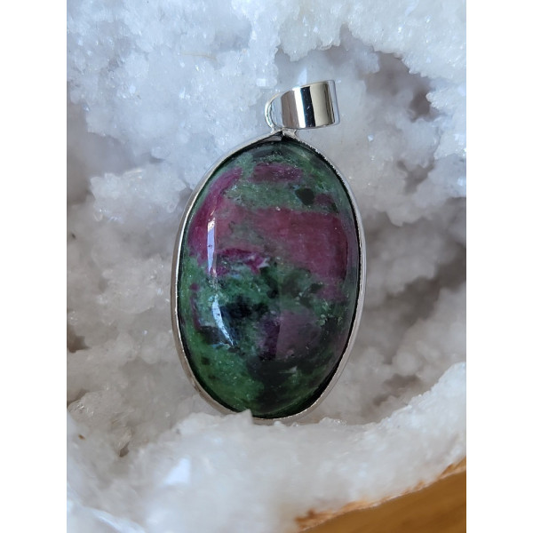Pendentif Rubis - Zoïsite