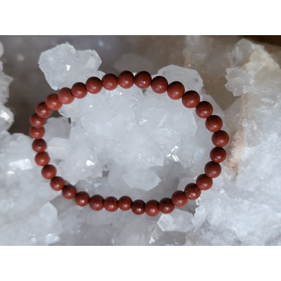 Bracelet enfant Jaspe rouge