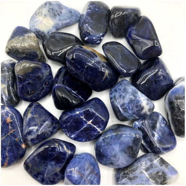 Pierre roulée Sodalite