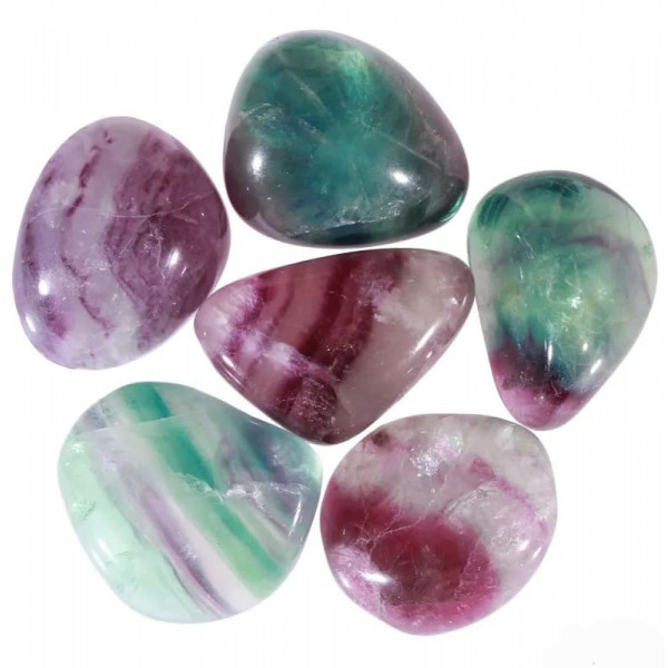 Pierre roulée Fluorite