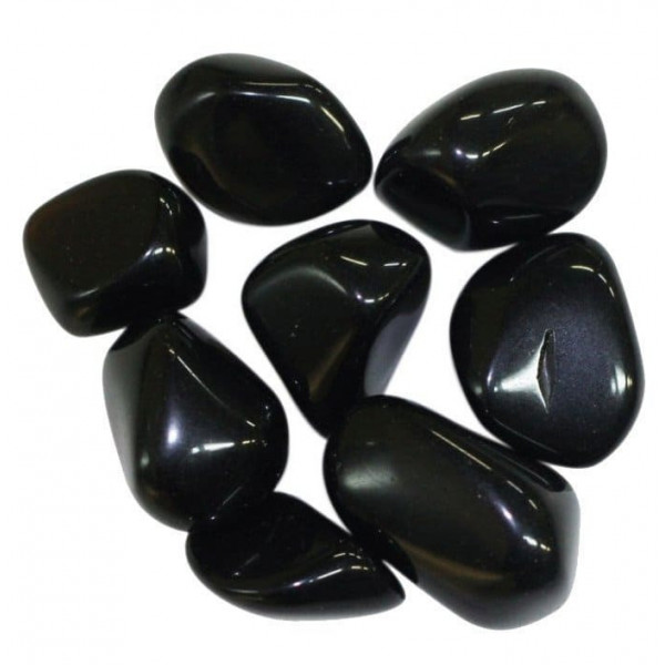 Pierre roulée Obsidienne noire