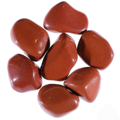 Pierre roulée Jaspe rouge