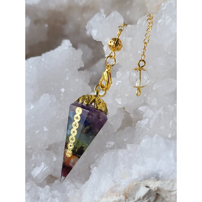 Pendule type Orgonite