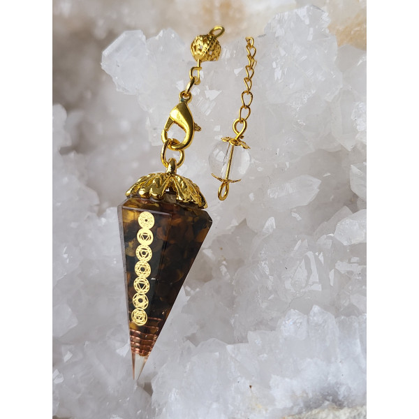 Pendule type Orgonite