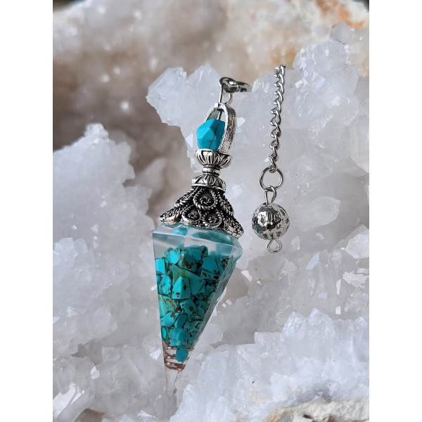 Pendule type Orgonite