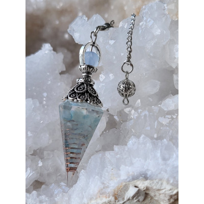 Pendule type Orgonite