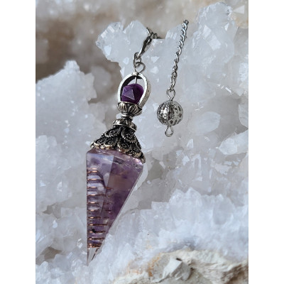 Pendule type Orgonite