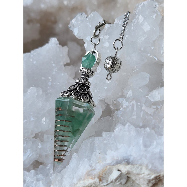 Pendule type Orgonite