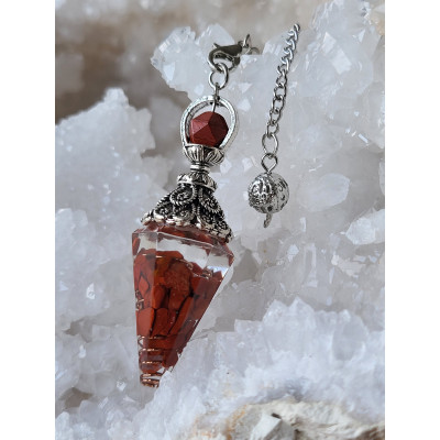 Pendule type Orgonite