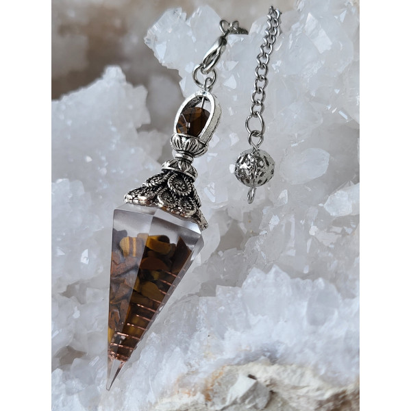 Pendule type Orgonite