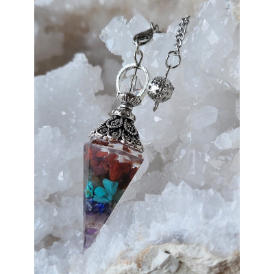 Pendule type Orgonite