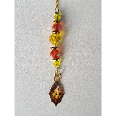 Marque page Papillon Jaune