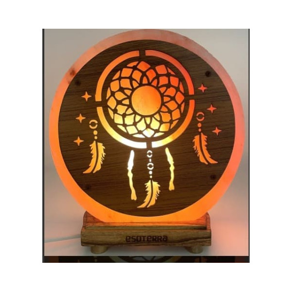 Lampe de sel Attrape rêves
