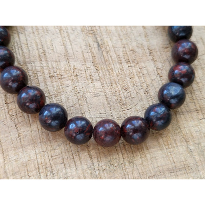 Bracelet Jaspe Rouge Bréchique