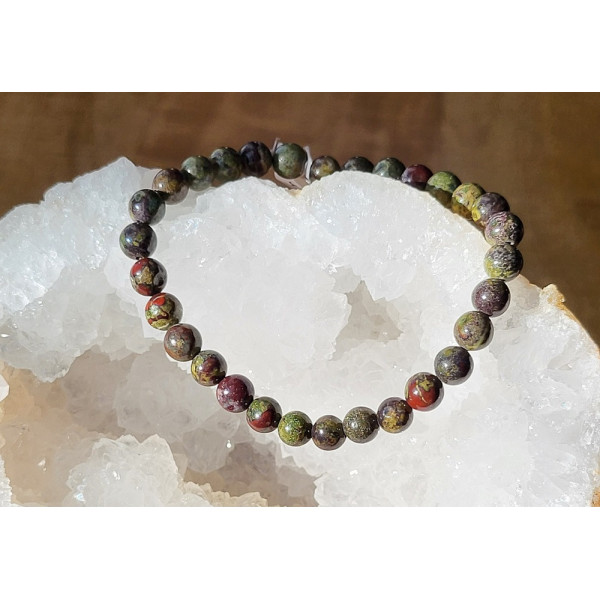 Bracelet Jaspe sang de dragon