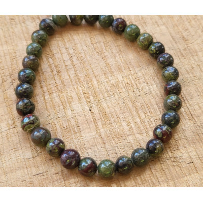 Bracelet Jaspe sang de dragon