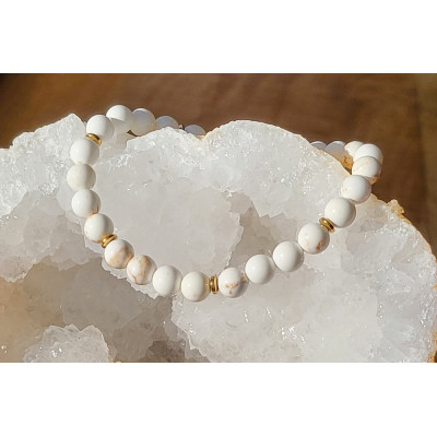 Bracelet Magnésite