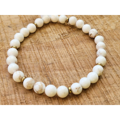 Bracelet Magnésite