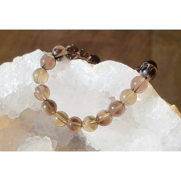 Bracelet Quartz fumé