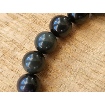 Bracelet Obsidienne Œil céleste