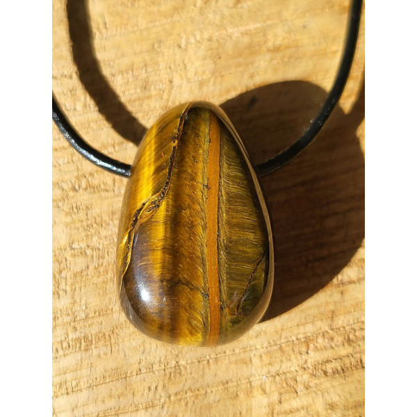 Pendentif Oeil de Tigre