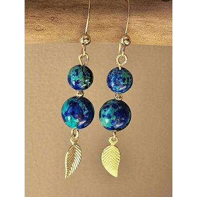 Parure Azurite-Malachite