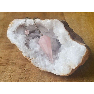 Pendule Quartz rose