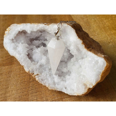 Pendule Cristal blanc